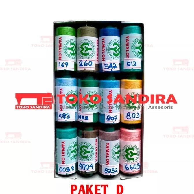 BENANG JAHIT YAMALON/BENANG JAHIT MURAH/BENANG YAMALON 40/2 500 YARD murah