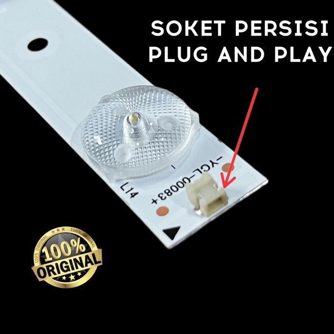 new  BACKLIGHT TV LED POLYTRON PLD 40D851 40T851 PLD40D851 PLD40T851 P/N:01.JL.D39E1235-06AS LAMPU B