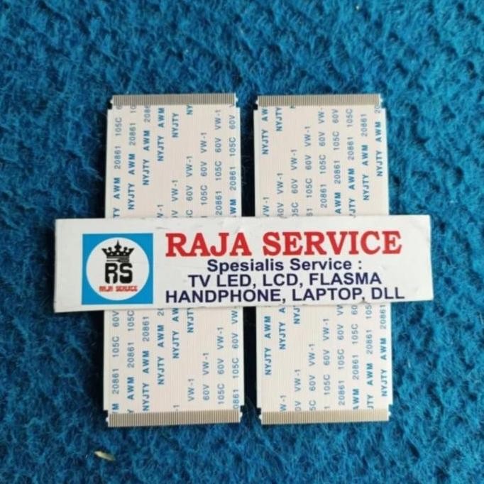 new  kabel tv LG 43LH500T LG43LH500T lvds flaxible dari tcon ke panel 60pin