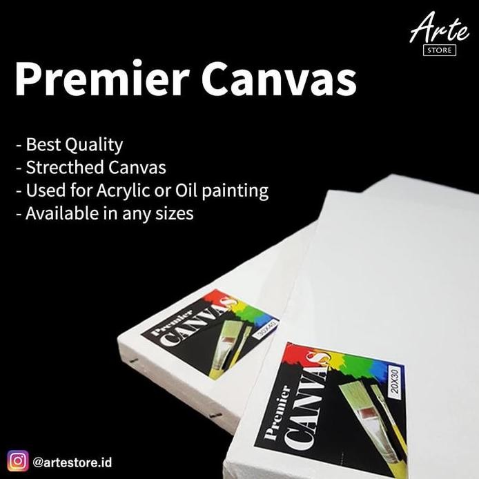 

ready Kanvas Lukis 40 x 40 cm