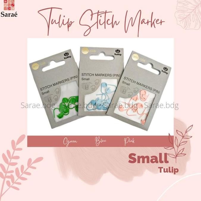 

Tulip Stitch Marker Small New/Penanda Rajutan/Ukuran Small murah