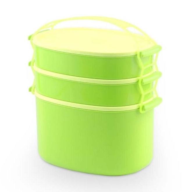 Rantang Piknik Susun 3 Jumbo Rpl 9026 Golden Sunkist Terlaris