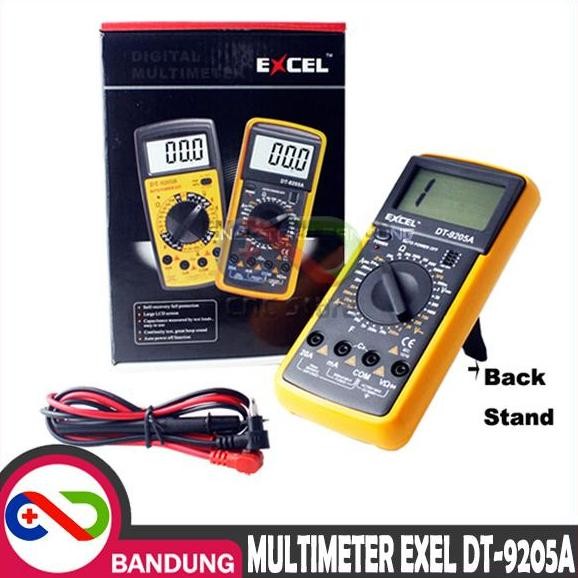 EXCEL DT 9205A DT-9205A MULTIMETER DIGITAL AVO METER AVOMETER