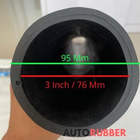 Selang Karet 3 Inch Selang Radiator Air Udara 76 Mm murah