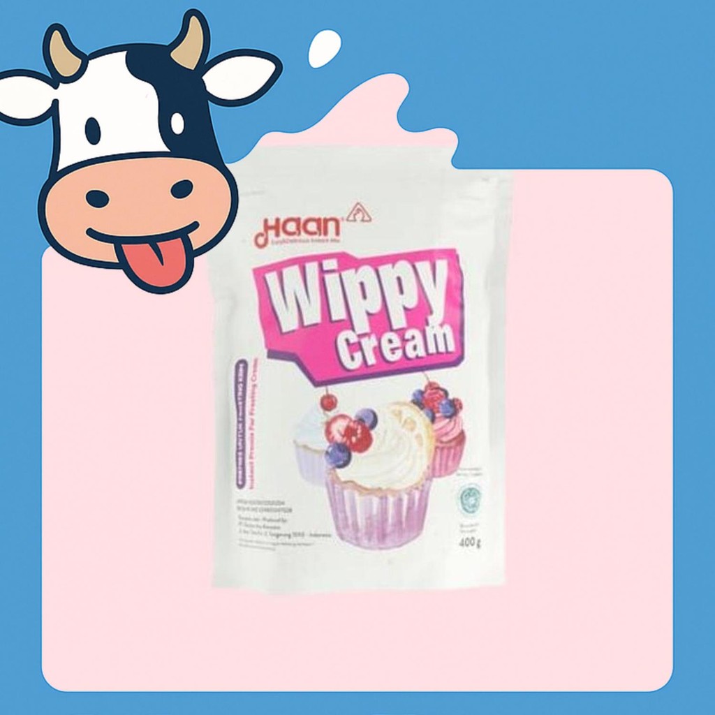 

Terbaru Haan Whippy Cream Pouch 400Gr