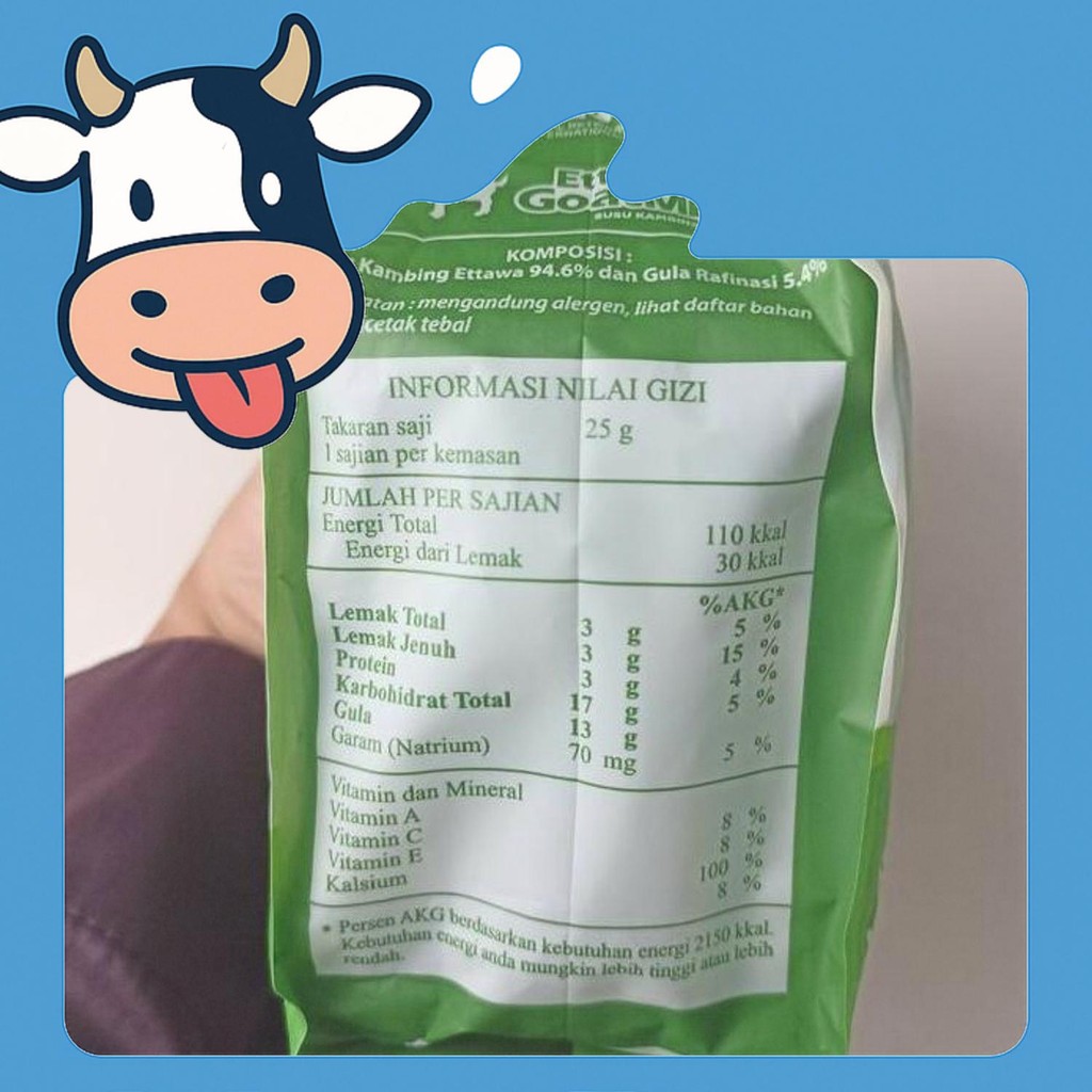 

Egm Susu Kambing Etawa Bubuk Isi 10 Sachet