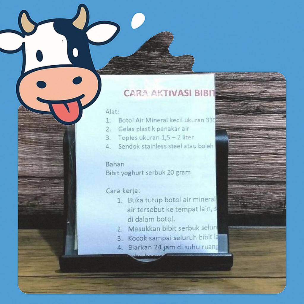 

Bibit Yoghurt Bubuk Bulgaria 4 Bakteri