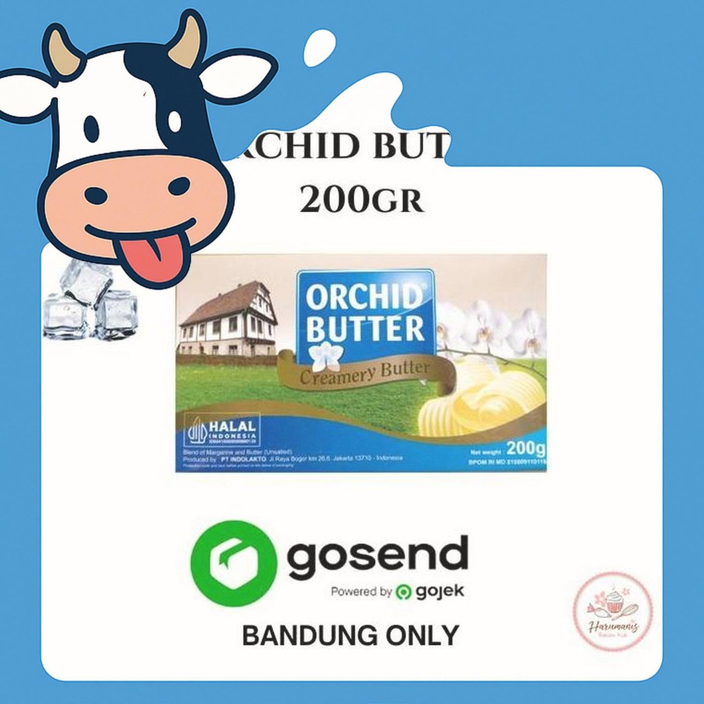 

Terbaru Orchid Unsalted Butter 200Gr