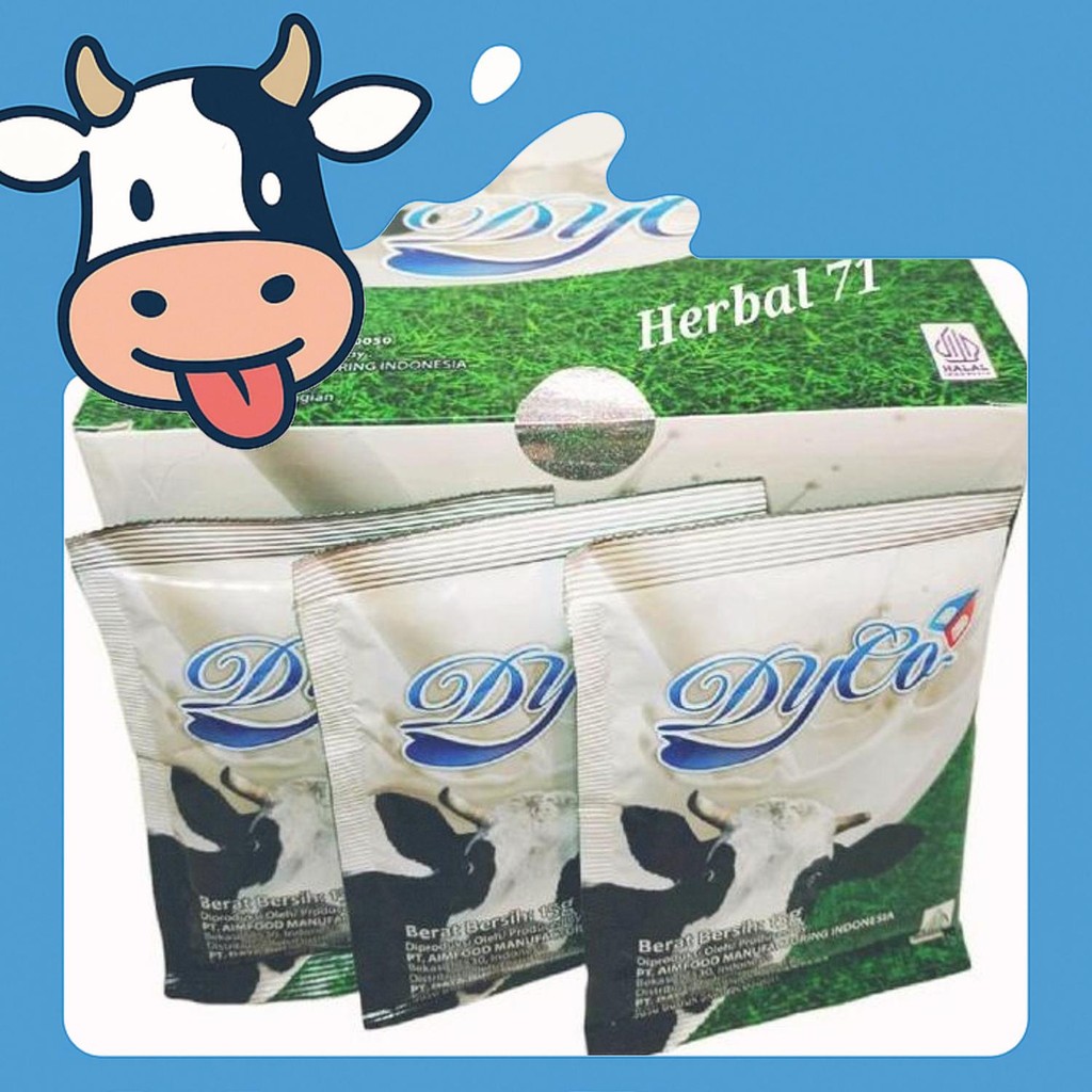 

Kualitas Terbaik Dyco Susu Kolostrum Isi 10Sachet