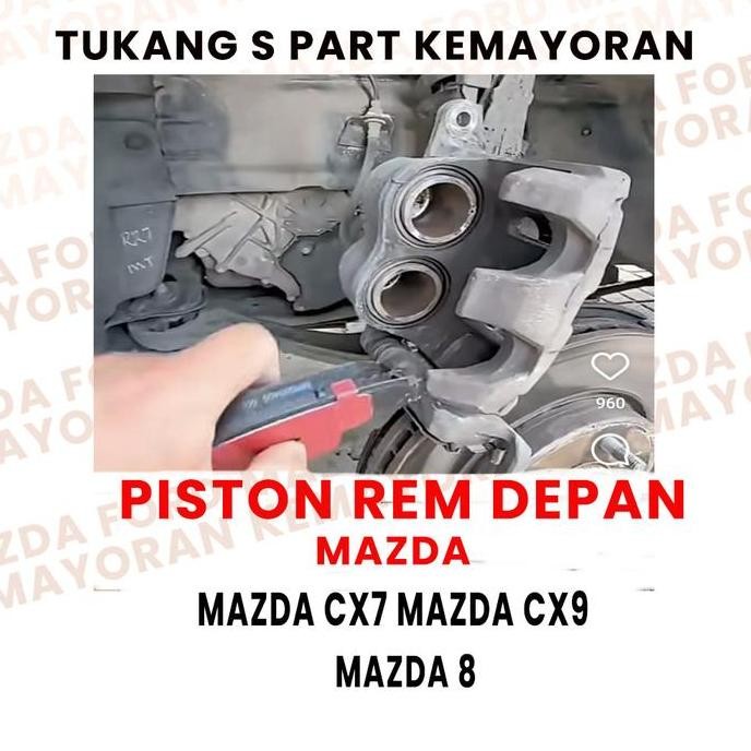 piston caliper rem mazda cx7 dan cx9. piston rem mazda cx7 cx9 depan