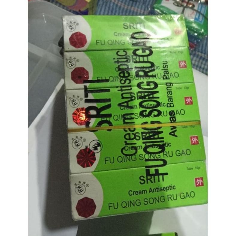 TERBARU SRITI cream Antiseptic 1 box (salep sriti 25 pcs) / Cream Sriti / Salep Sriti Original BPOM