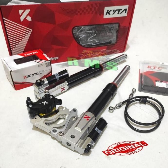 Shock + Kaliper Plus Breket + Selang Rem Ktc Mio Xeon Fino Fazzio murah