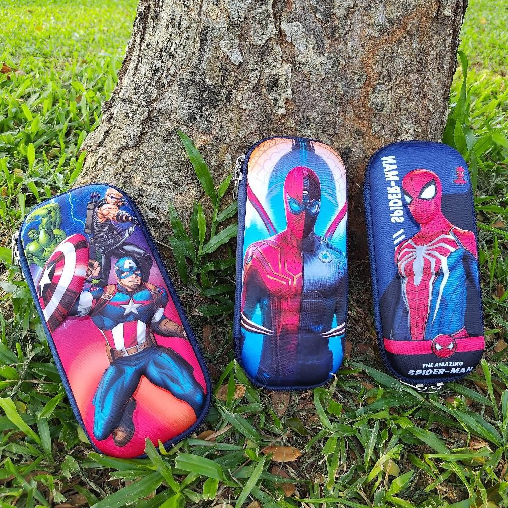 

Promo Kotak Pensil 3D Karakter Super Hero Spiderman Batman Astronot Captain Pouch Pensil 3 Dimensi Lucu Anak Sekolah Tk-Sd