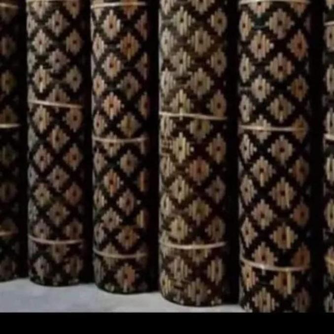 [[ HOLI / ANYAMAN BAMBU | BILIK | PLAFON BAMBU MOTIF BEST SELLER