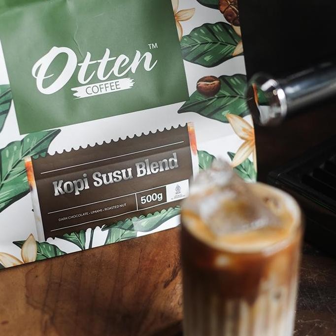 

[[ VELCRO / KOPI SUSU BLEND 500GR COMMERCIAL HOUSE BLEND - BIJI / BUBUK KOPI ARABICA ROBUSTA OTTEN COFFEE ROASTED BEANS BEST SELLER