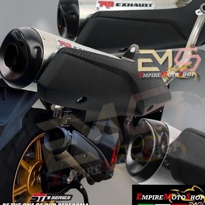 Murah Knalpot R9 Standar Racing New Aerox Nmax Aerox155 Nmax155 155 Yamaha