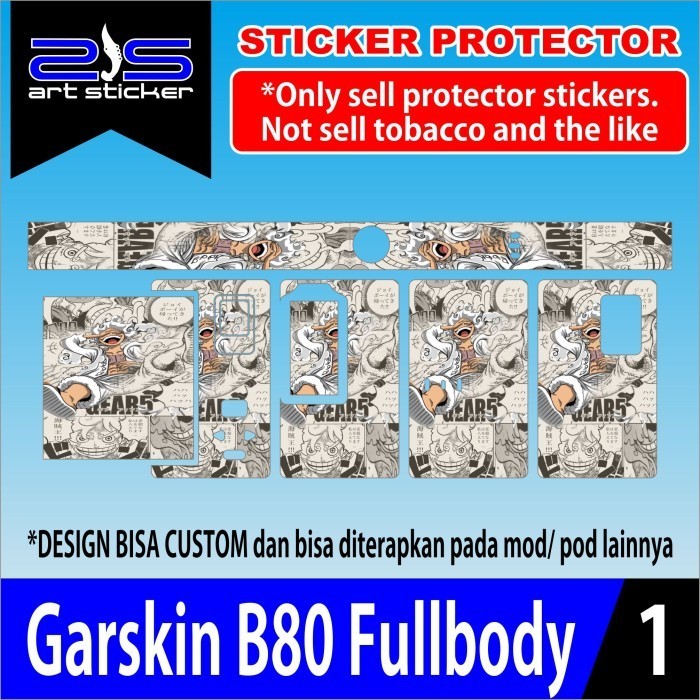 

Stiker B80 Pink Ultramilk Uv Printing Ultramil Luffy Gear 5 Garskin Stiker Custom Fullbody Bisa COD