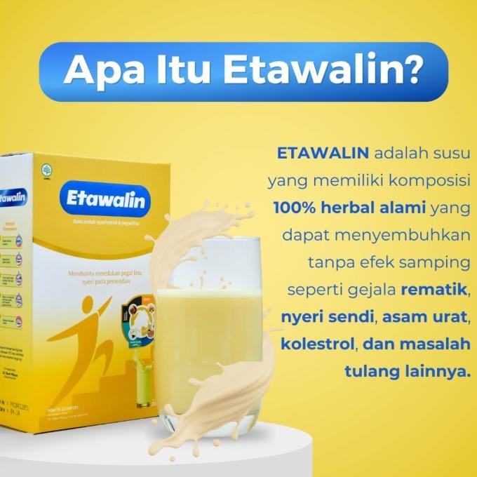 

(Expert) Etawalin Susu Kambing Etawa Mengatasi Asam Urat Sendi dan Tulang Official 1 Box