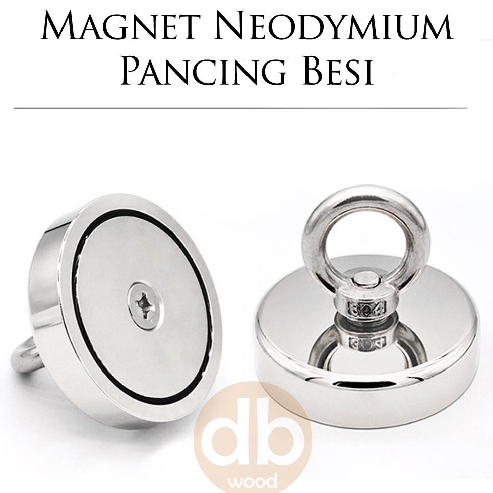 Produk Baru Magnet Fishing Neodymium Kuat 60mm - Magnet Pancing Super Kuat