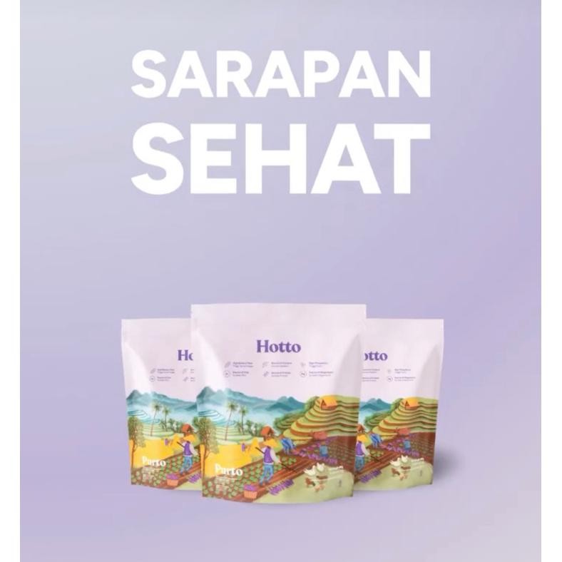 

HOTTO PURTO HOTTO MAME 1 pouch 16 saset Superfood Multigrain with Purple Potato Minuman Antioksidan Ubi Ungu Original