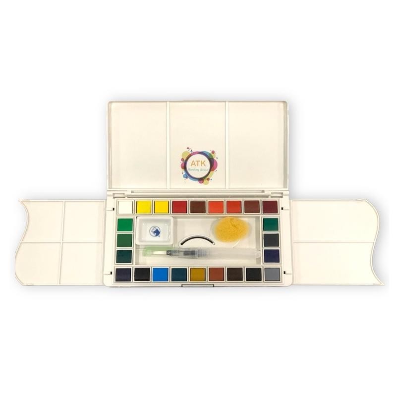 

Water Colour 24 Warna Maries #W-4024 / Cat Air Artist Colour 24 Warna SHABG Terlaris