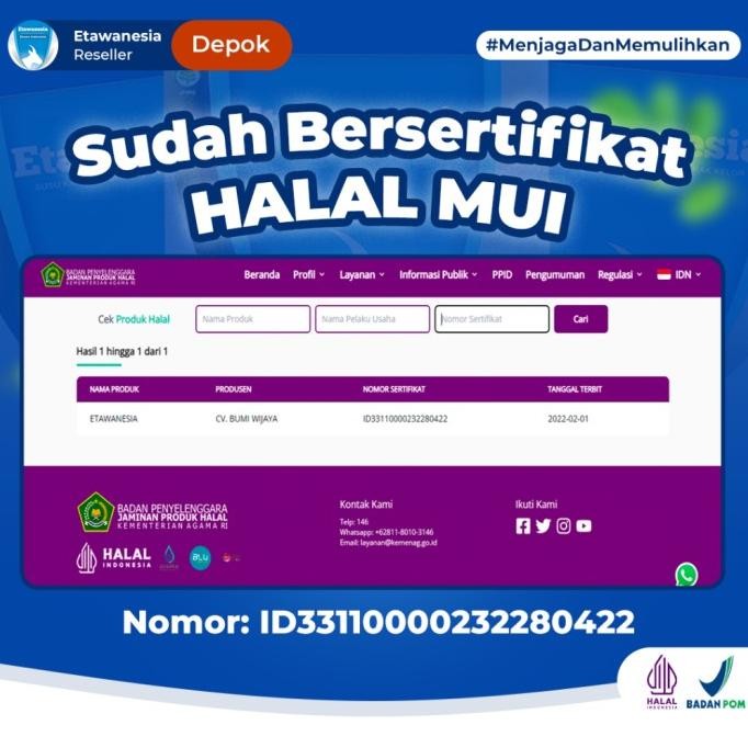 

(Expert) SUSU ETAWANESIA ETAWA BIRU Susu Kambing Etawa 5 X Lebih Efektif Dari Yang Sejenis + Ekstrak Moringa Rasa Premium Enak Tidak Prengus ORIGINAL