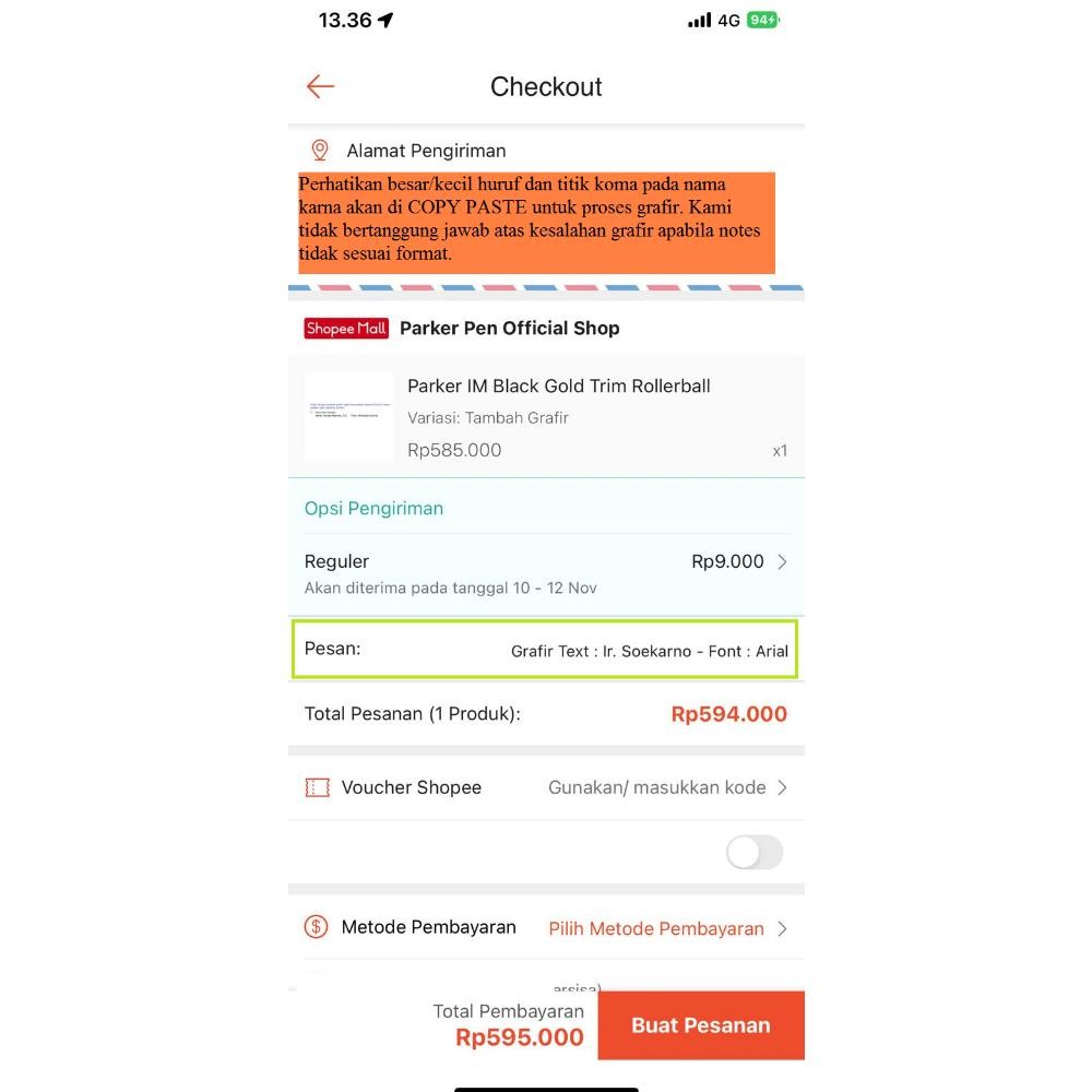 

Pulpen Parker Jotter Originals Black - Rollerball Premium Original