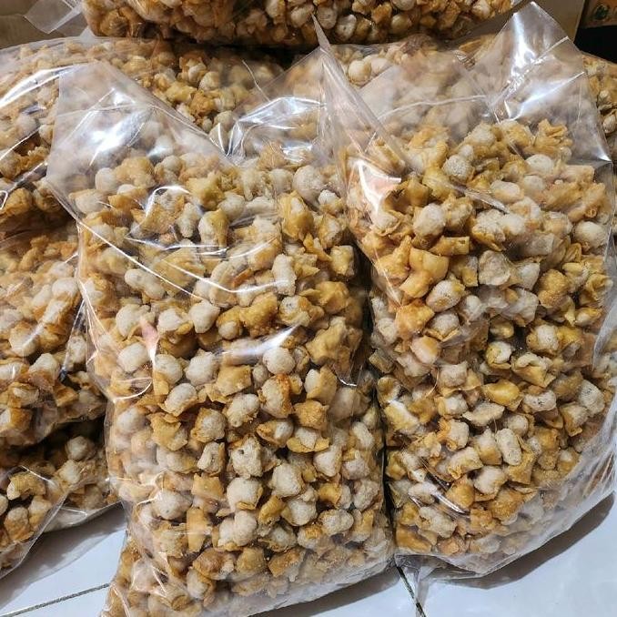 

Gurilem Mini 1kg Siomay Kering Toping Baso Aci Cuanki Seblak SHA