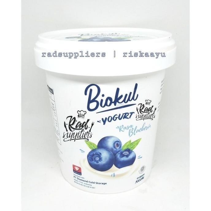

(Expert) Biokul Stirred Yogurt BLUEBERRY 1Liter, Premium Quality, BEST SELLER!!