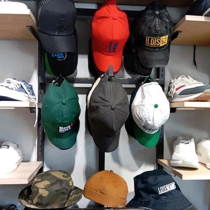 Promo Topi Twill Denim Bucket Lois