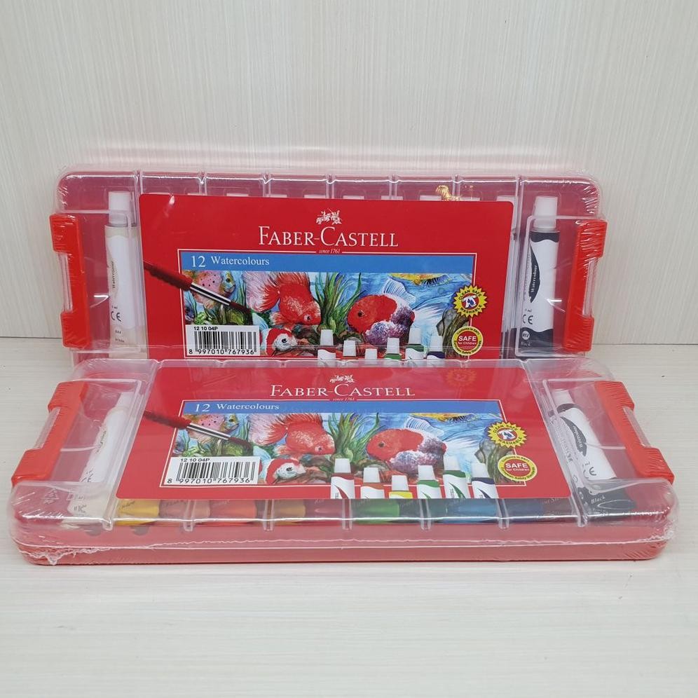 

FABER CASTELL Cat Air Water Color 6 Ml Set (12 Colors) Paint Cat Watercolor Terlaris