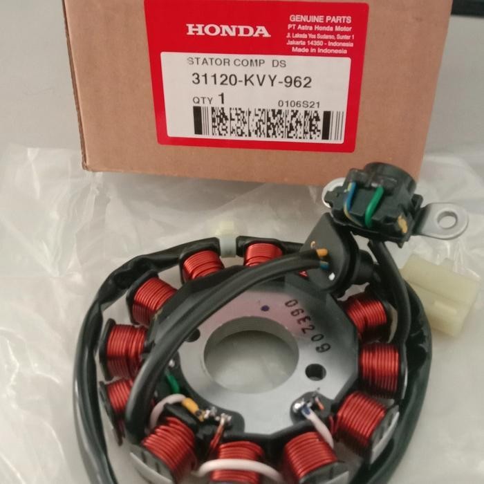 Spull/Stator Comp Beat / Scoopy Karbu Kvy Kabel Pulser 2 Asli/Ori Original Dan Terpercaya