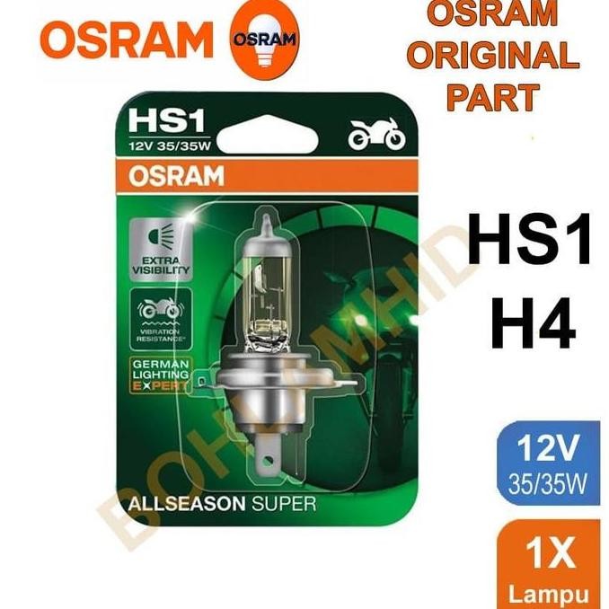 BOHLAM OSRAM ALL SEASON SUPER HS1/ H4 35/35