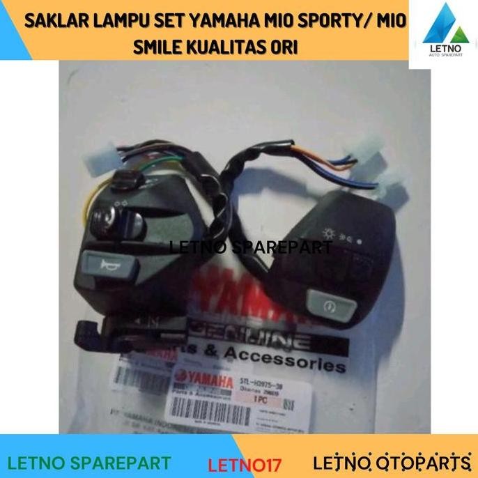 Saklar Lampu Set Yamaha Mio Sporty/ Mio Smile Kualitas Ori Asli Motor Motorcycle Sparepart