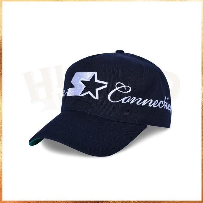 Promo Topi Starter Usa New Haven Connecticut Navy Snapback 100% Original