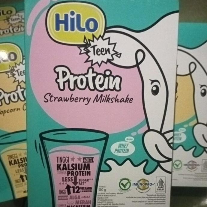 

(Expert) HiLo Teen Chocolate 500gr/ Strawberry Milkshake 500gr/Teen Taro 500gr