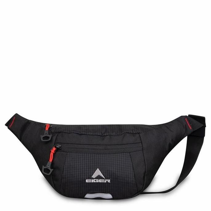 Tas Waistbag Eiger Gradient L 1F Black Original Murah (Best Quality)