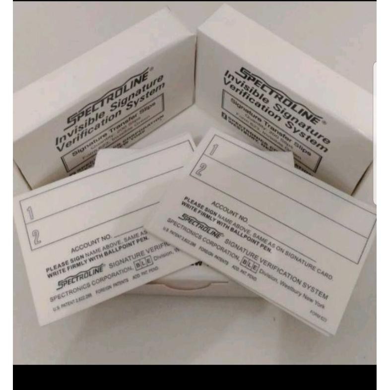 

Kertas Spektroline Overlay kertasnya saja RB07
