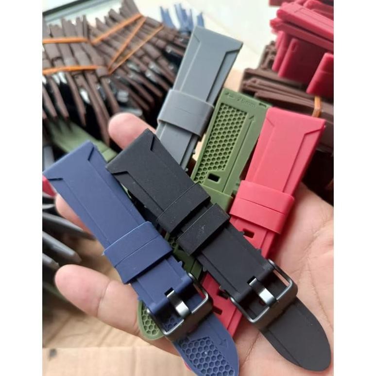 Tali Jam AC Alexandre Christie 22MM Rubber Silicone Strap 22 MM RB