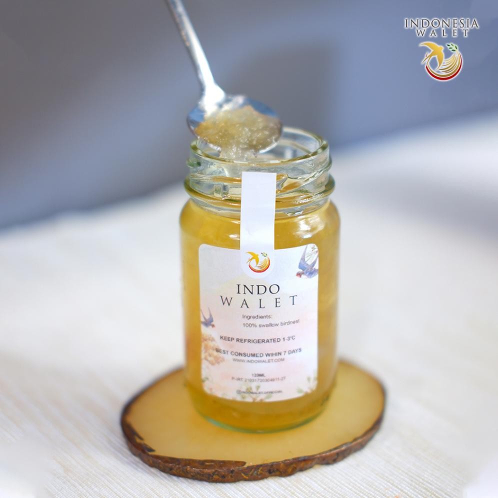 

Minuman Sarang Burung Walet Birdnest Ready To Drink Bkn Dollarnest 120 ML INDOWALET