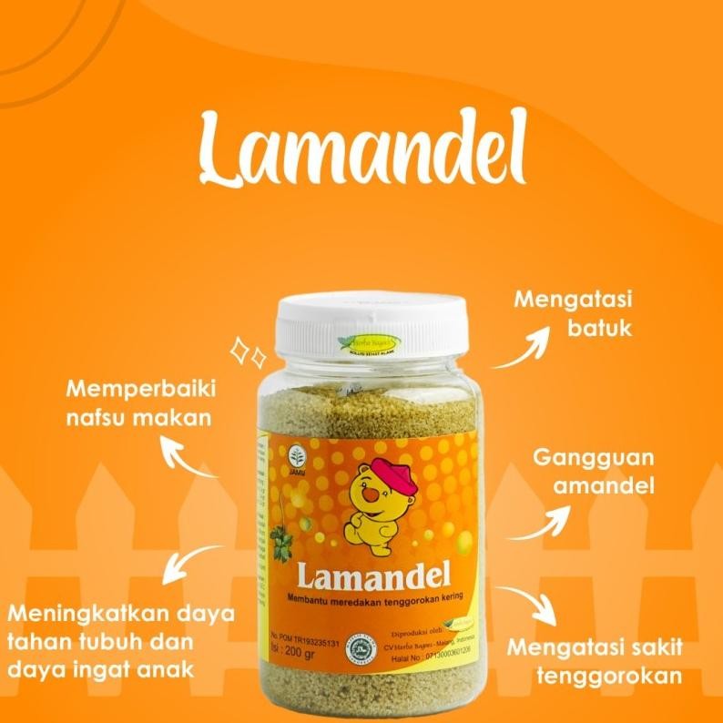 

LAMANDEL BOTOL - Minuman Herbal Membantu Atasi Tenggorokan Kering Radang dan Amandel