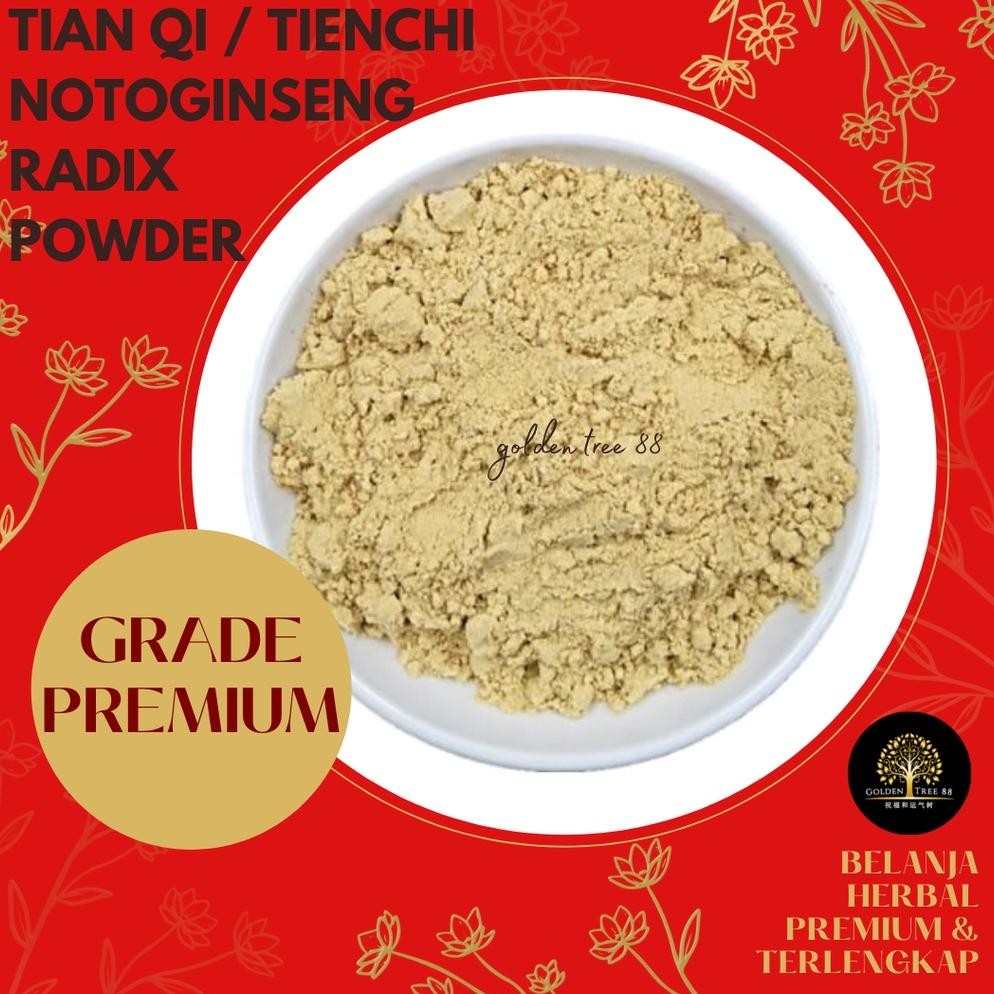 

100 gram Tienchi Powder Tianqi Fen Tian Bubuk Fresh Original