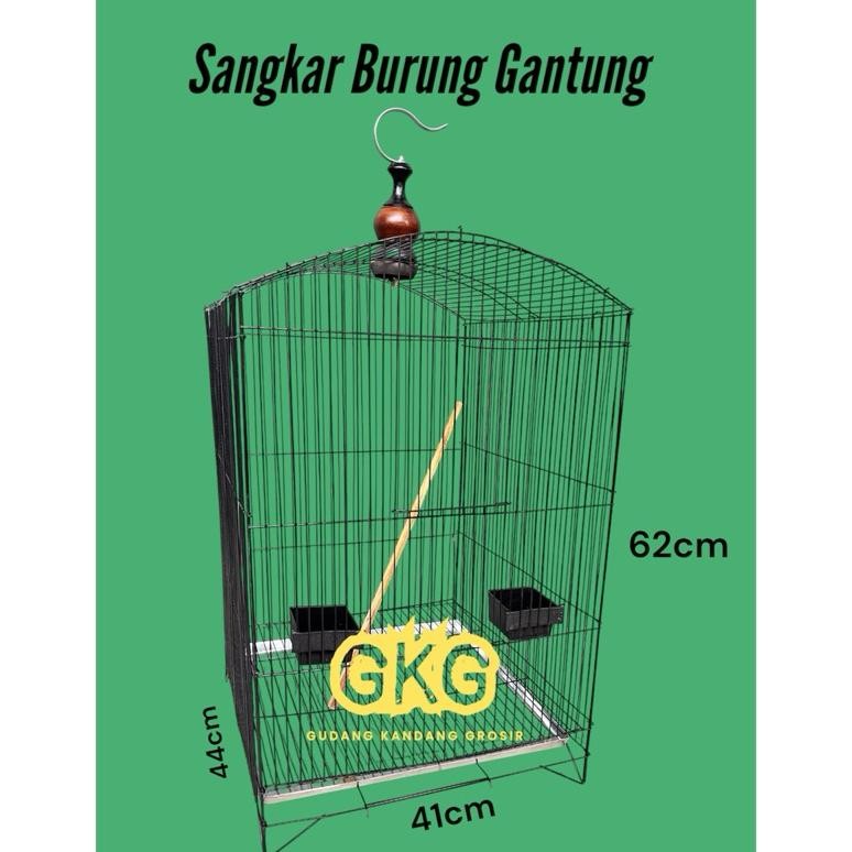 READY STOCK KANDANG KOTAK BESI LIPAT JUMBO NO 1