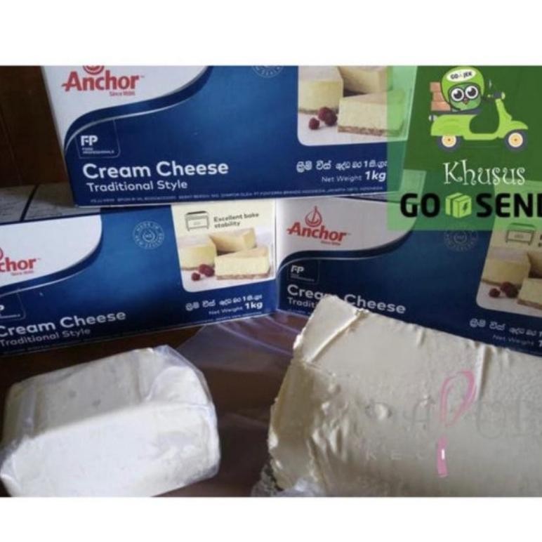 

Baru Anchor Cream Cheese 500Gr /Cream Cheese Anchor | Cream Cheese Kue Lembut Tart Donat