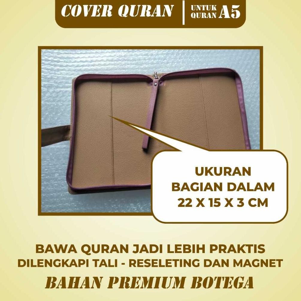 

cover alquran eksklusif - sampul untuk alquran - cover khusus quran A5 RB07