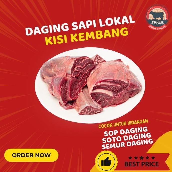 

Daging Sapi Kisi Kembang Fresh Kualitas Terbaik Harga Termurah