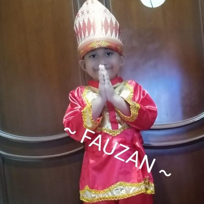 Baju Melayu Anak Tk & Sd // Baju Adat Melayu // Pakaian Adat Melayu