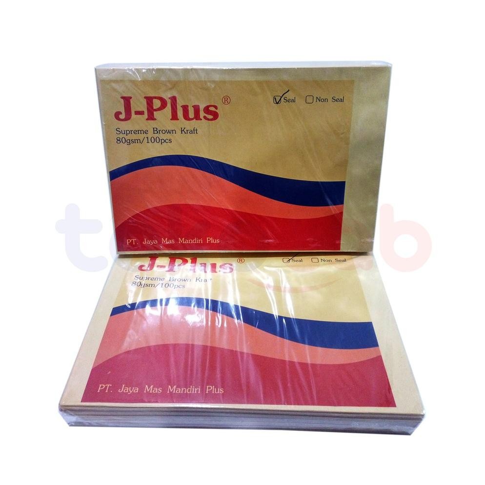 

Baru Amplop Coklat Folio J-PLUS D Seal | Amplop Coklat Perekat Tokotab
