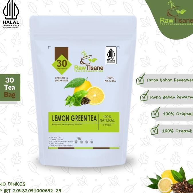 

SALE!!! Lemon Green Tea : Teh Buah Lemon & Teh Hijau - 30 Tea Bag