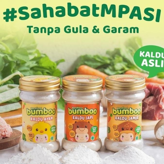 

Bumboo Kaldu Mpasi Bayi Anak Tanpa Gula Garam 90 Ml Kaldu Sehat Ayam Sapi Jamur Non Msg